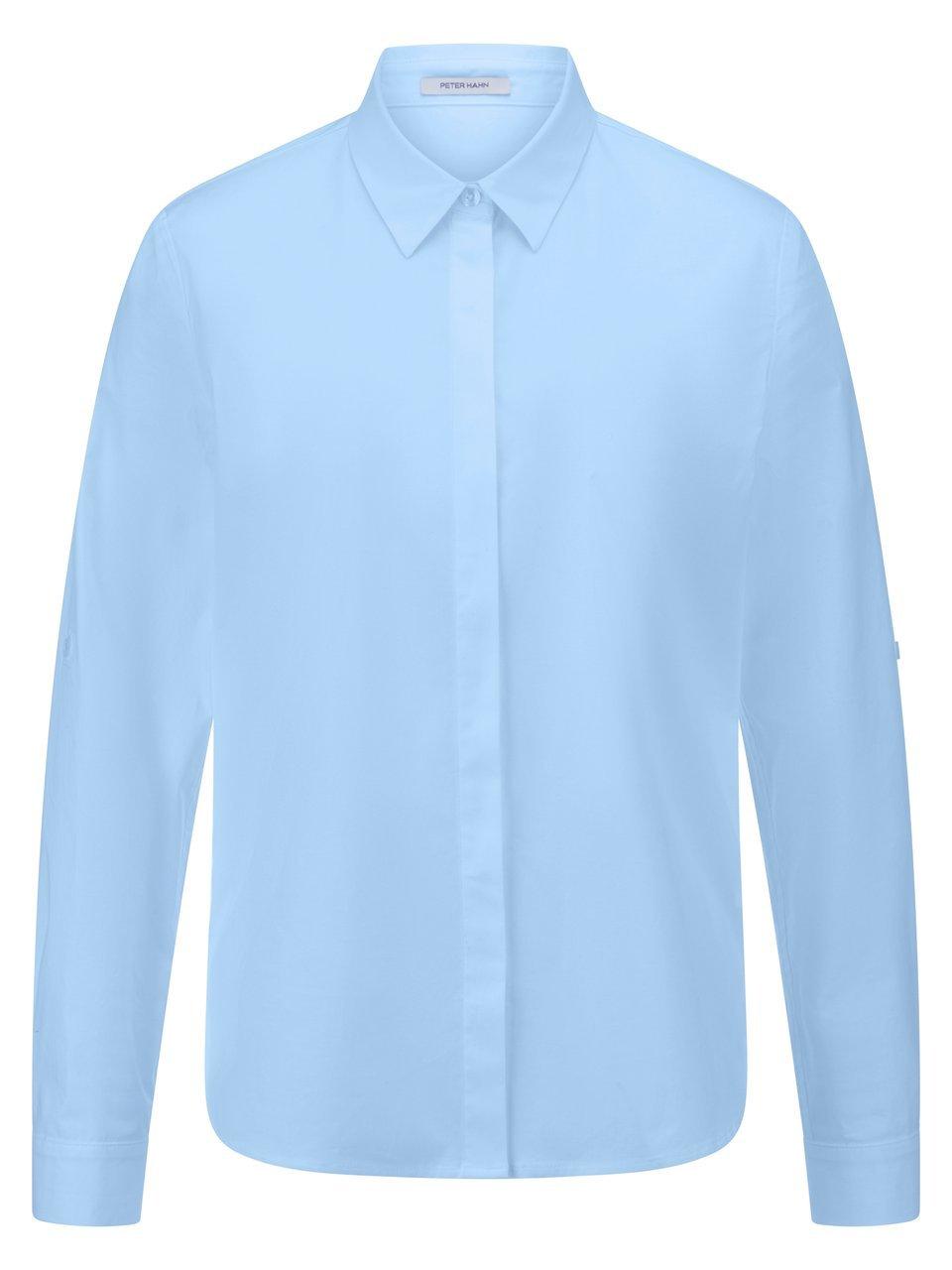 Long-Bluse Peter Hahn blau günstig online kaufen