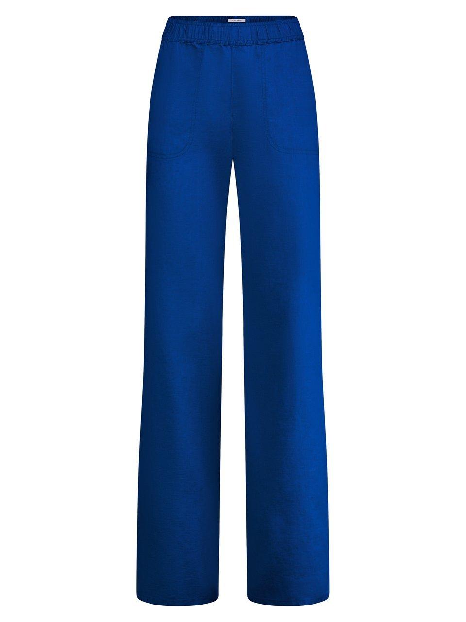 Schlupf-Hose aus 100% Leinen Peter Hahn blau günstig online kaufen