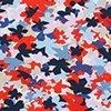 Mohnrot/Multicolor-126954