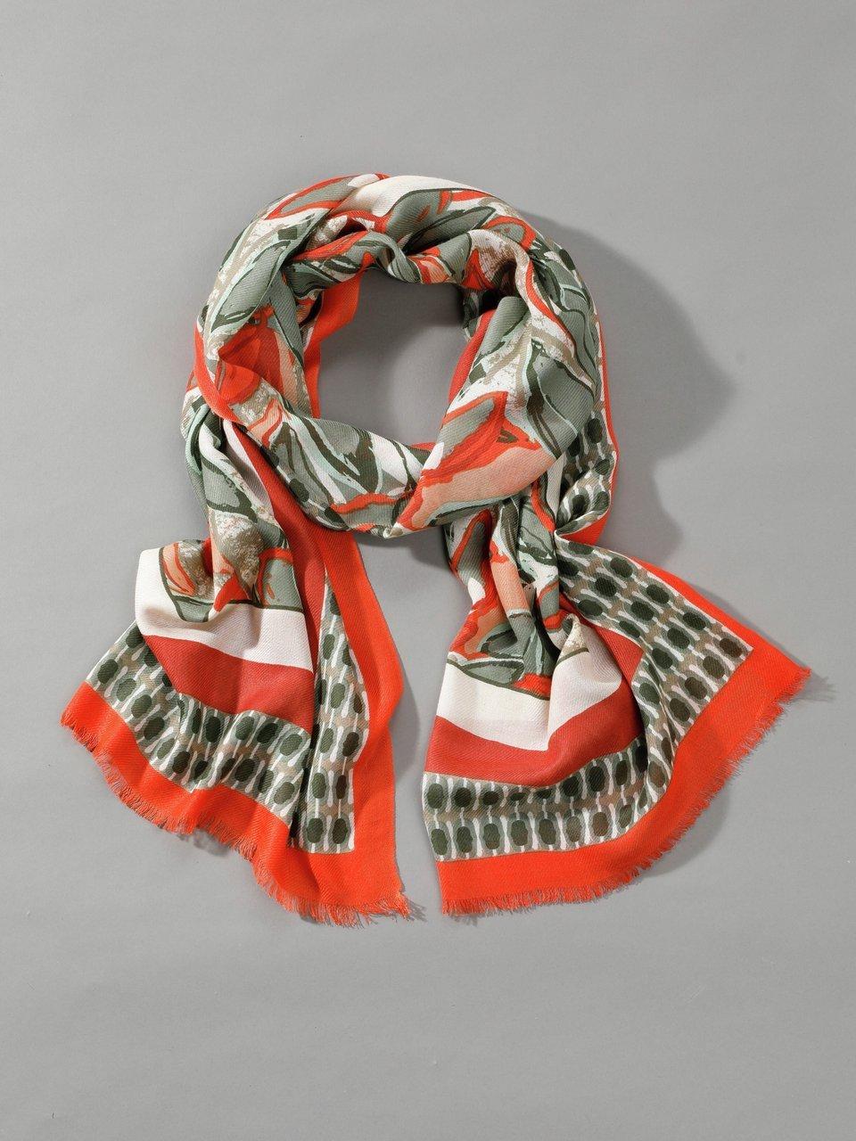 Schal Peter Hahn grün günstig online kaufen