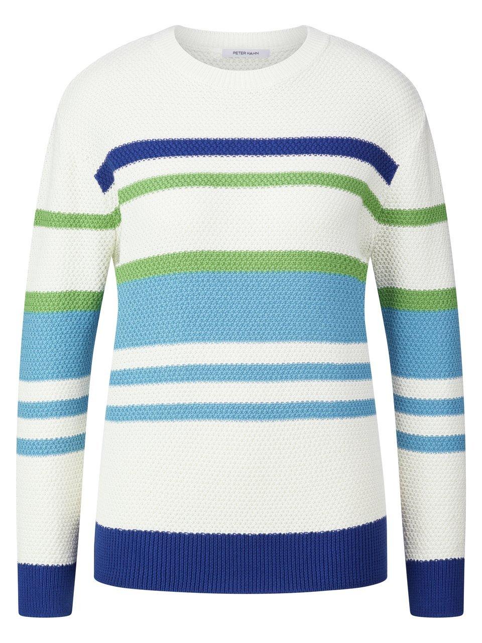 Rundhals-Pullover Peter Hahn blau günstig online kaufen