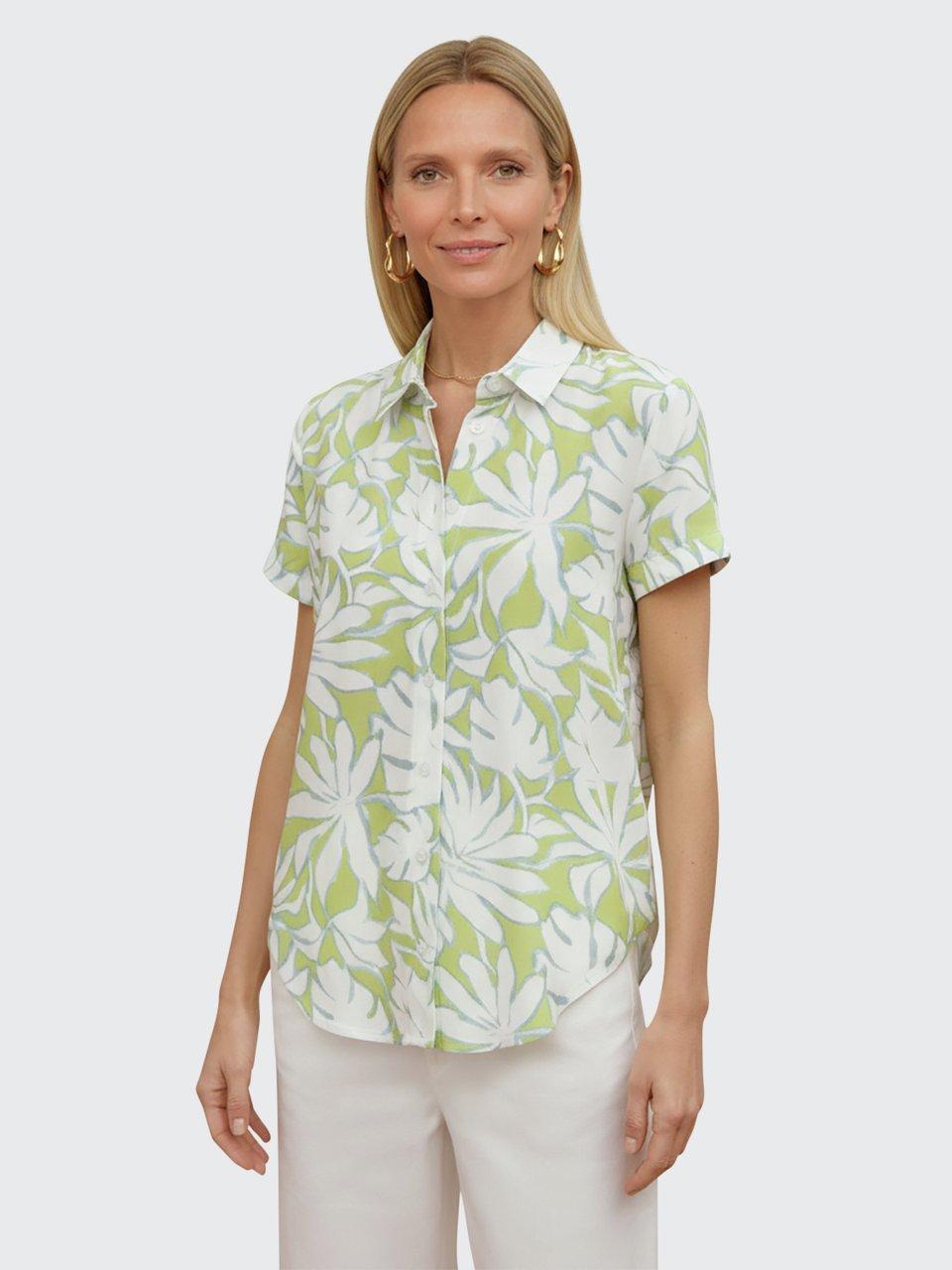 Peter Hahn - Blouse met korte mouwen