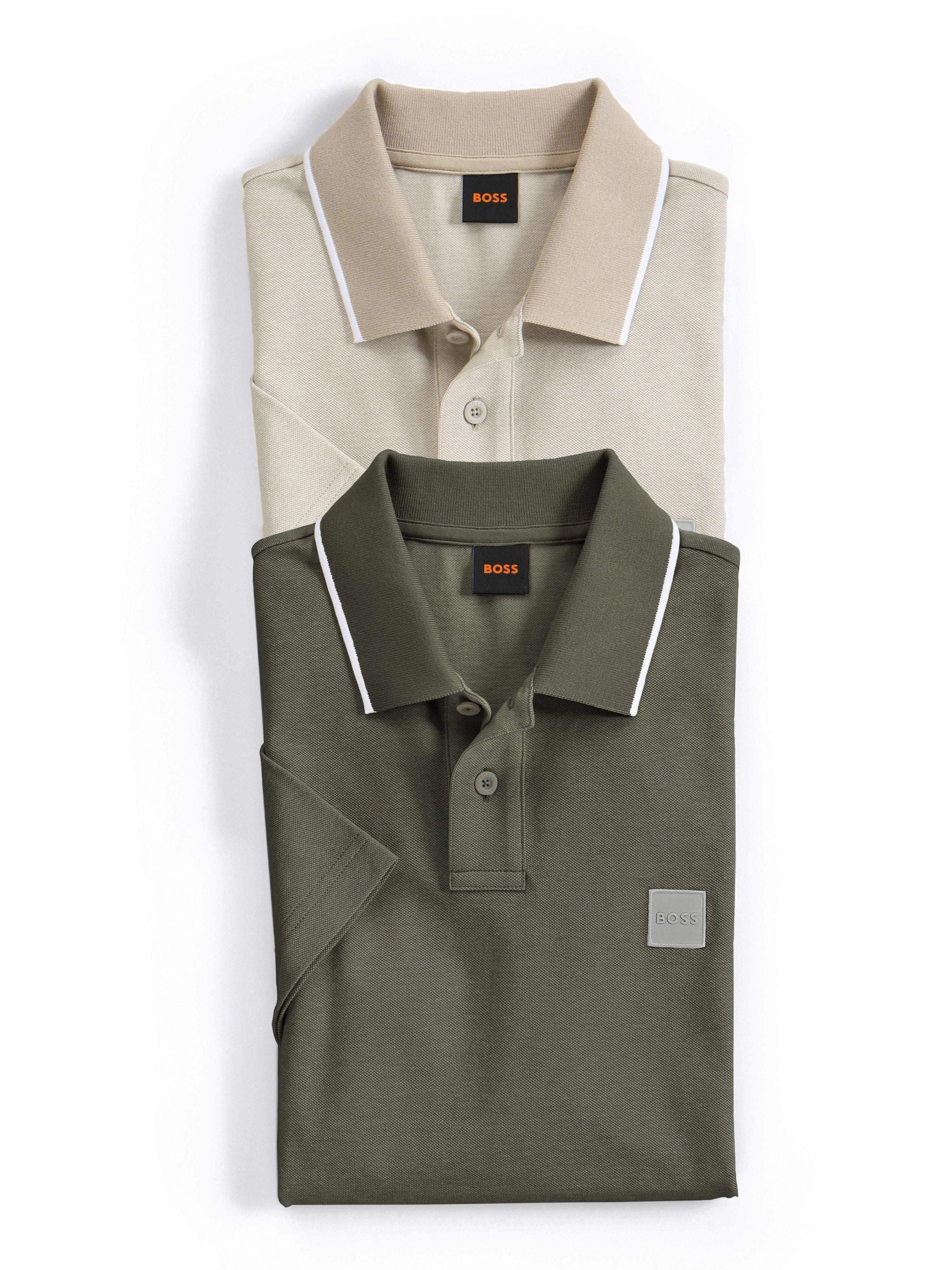 Polo-Shirt Passerford BOSS grün