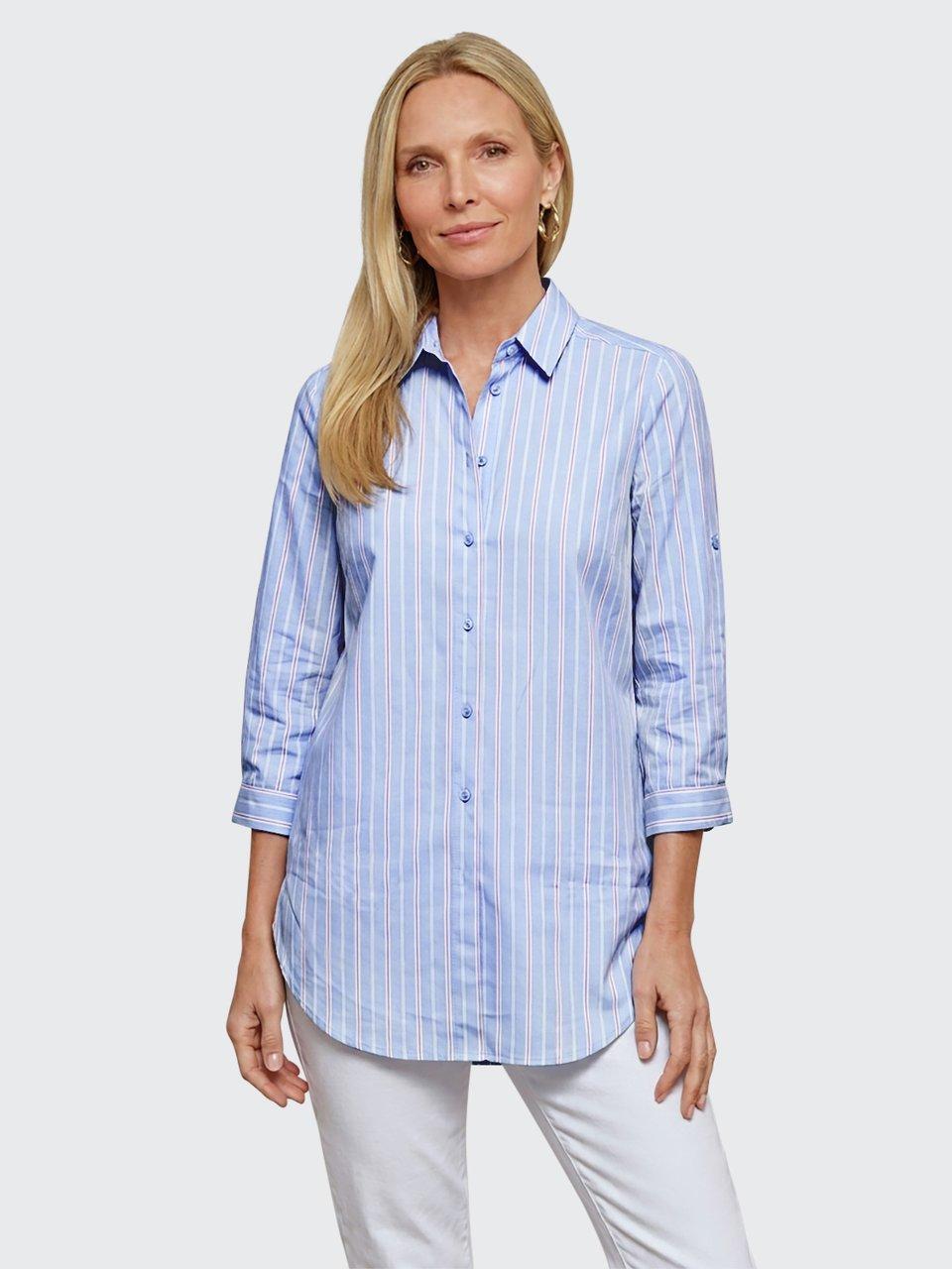 Peter Hahn - Long-Bluse mit 3/4-Arm