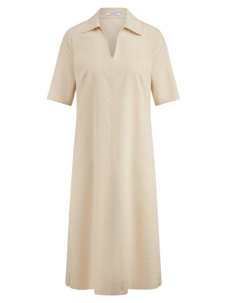Kleid Hemdkragen Peter Hahn beige 46 female