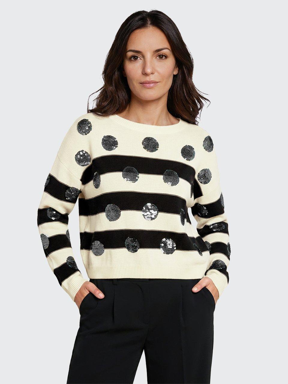 oui - Rundhals-Pullover