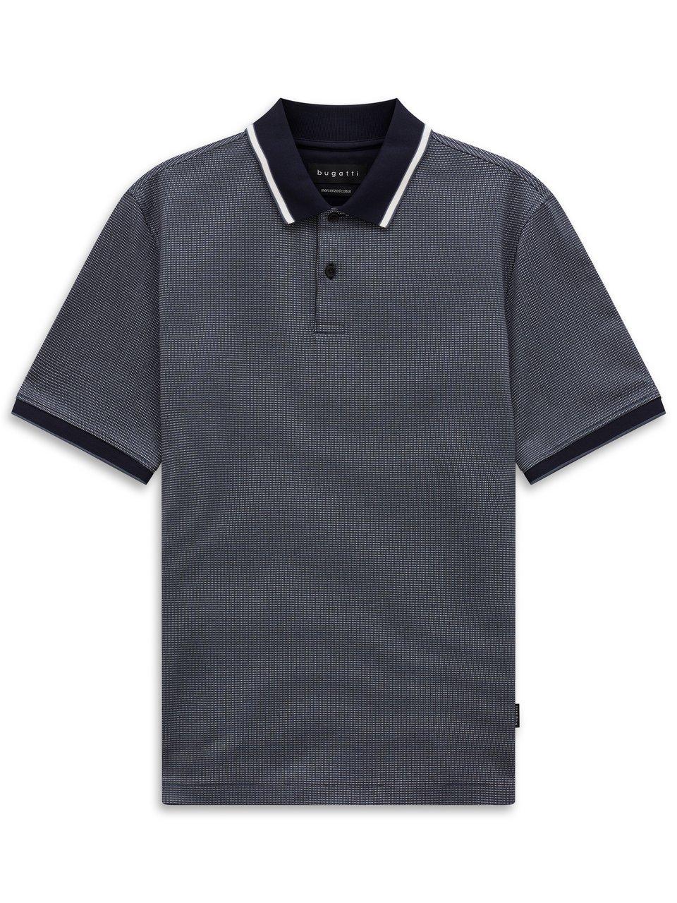 Polo-Shirt Bugatti blau