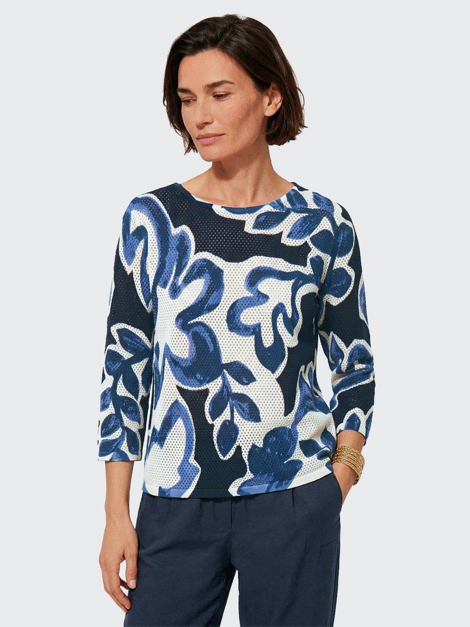 Betty & Co - Rundhals-Pullover mit 3/4-Arm