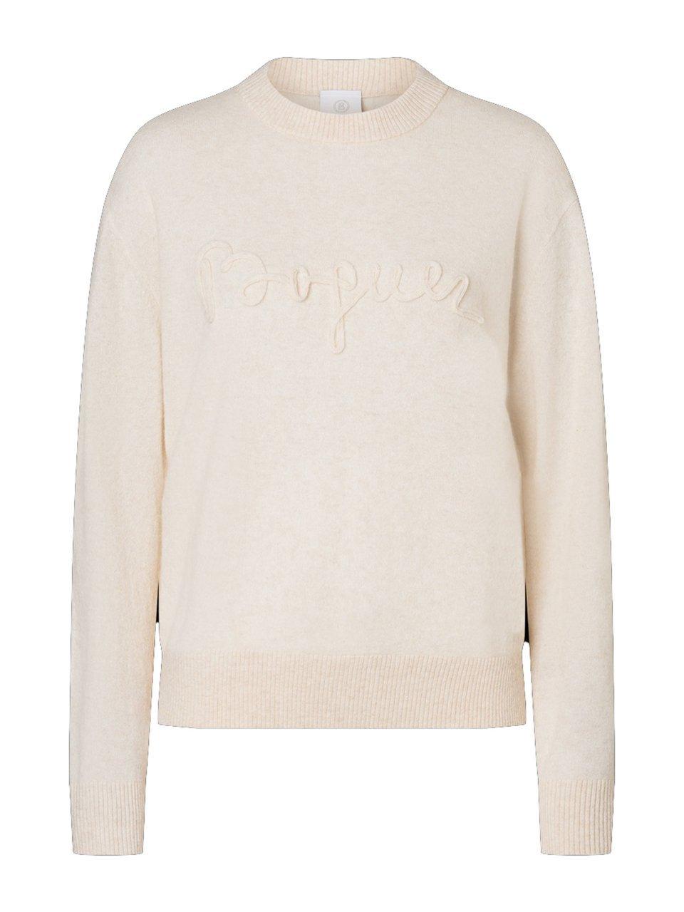 Rundhals-Pullover Tatjana Bogner beige