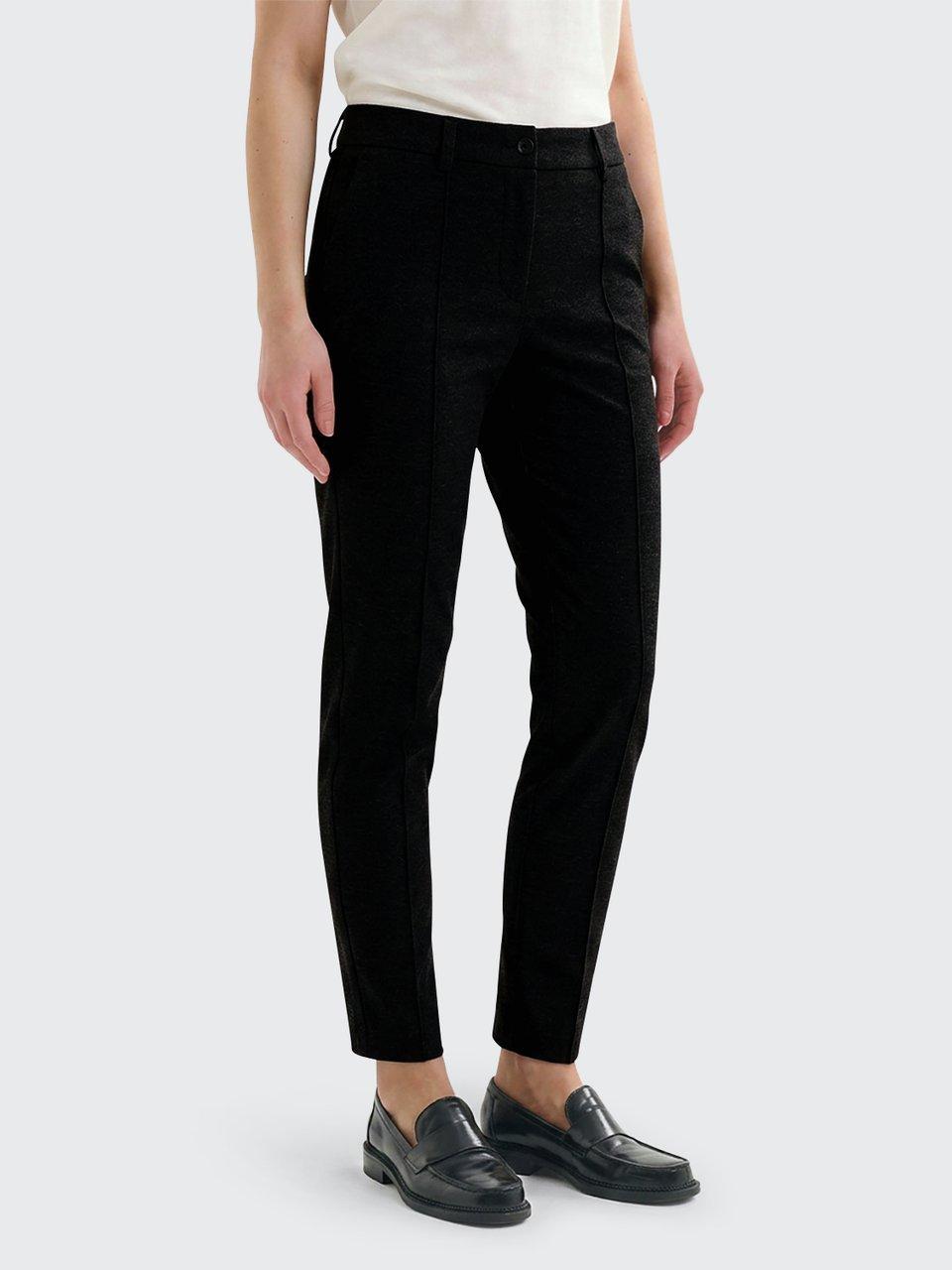 Peter Hahn - Enkellange Slim Fit jersey broek