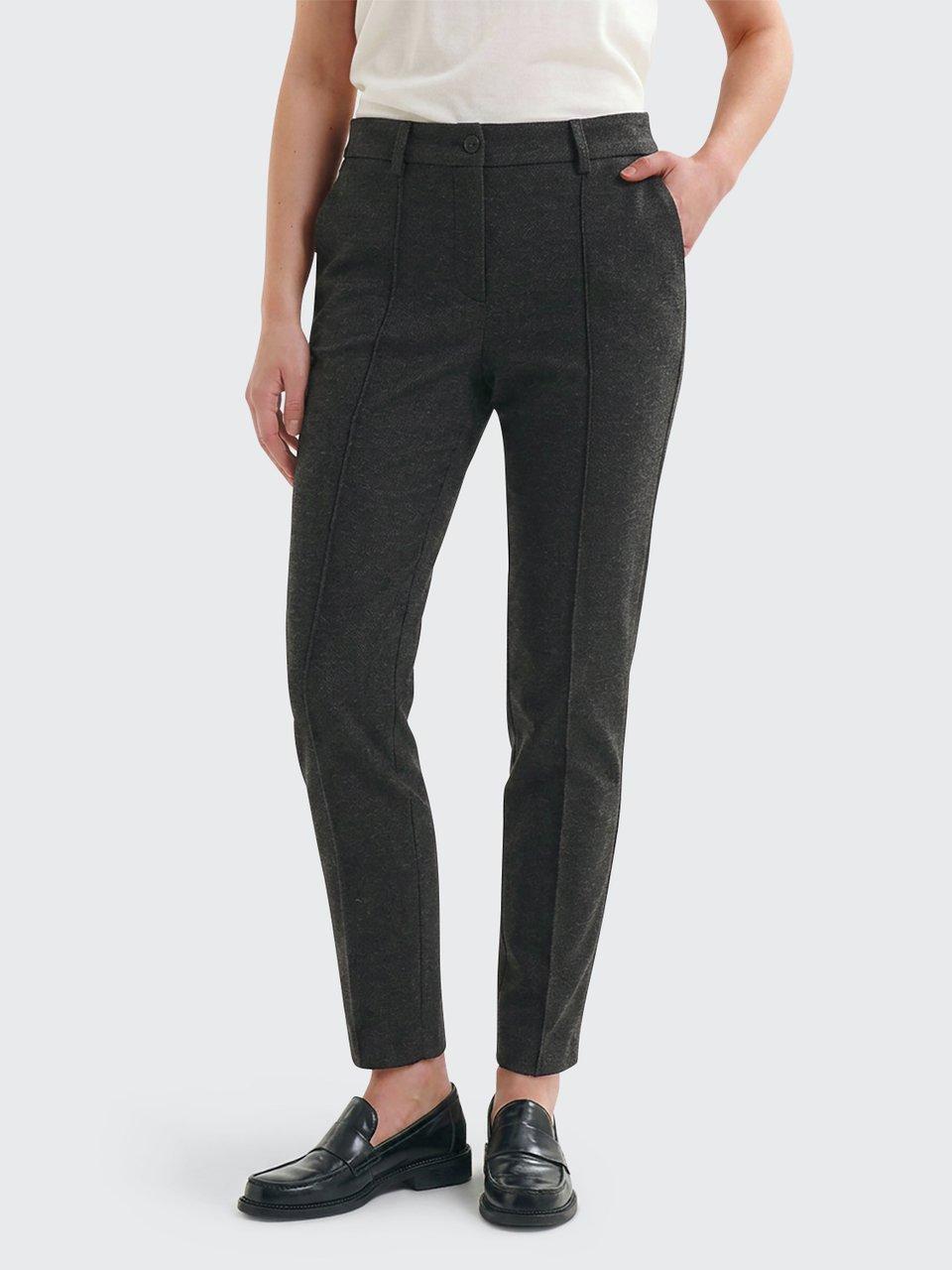Peter Hahn - Enkellange Slim Fit jersey broek