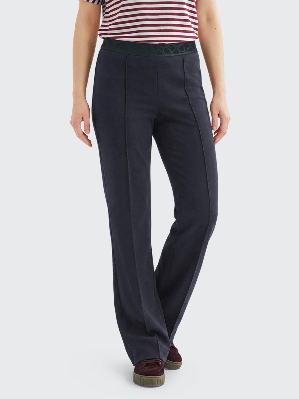 BASLER - Le pantalon en jersey Wide Fit