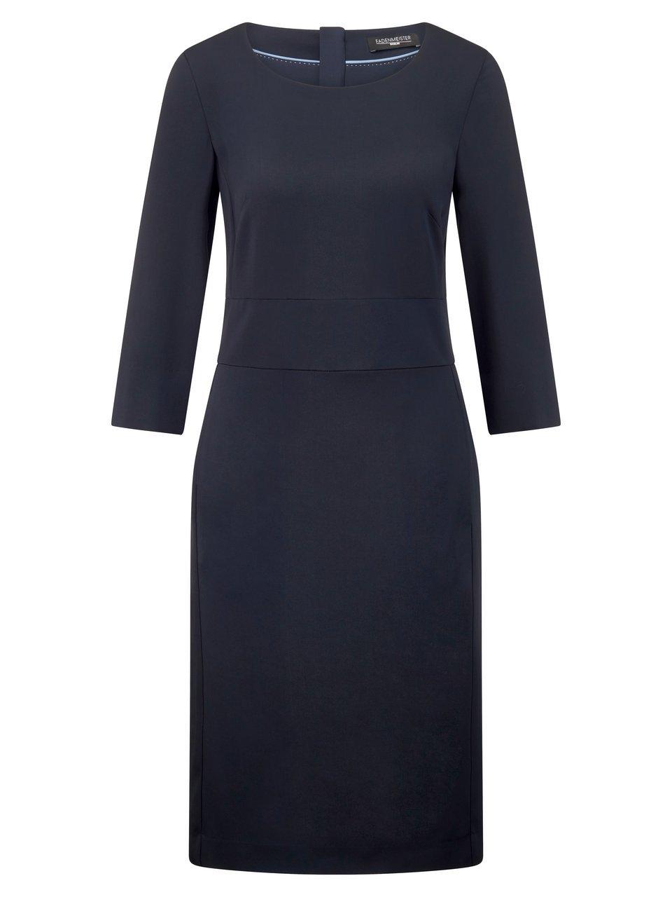 Kleid 3/4-Arm Fadenmeister Berlin blau