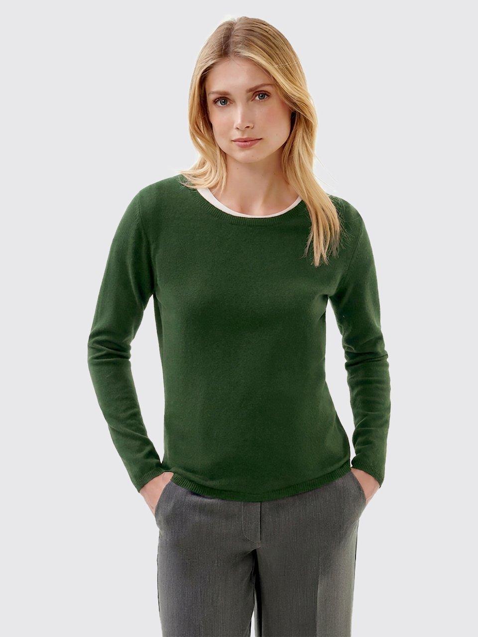Peter Hahn - Rundhals-Pullover mit Kaschmir