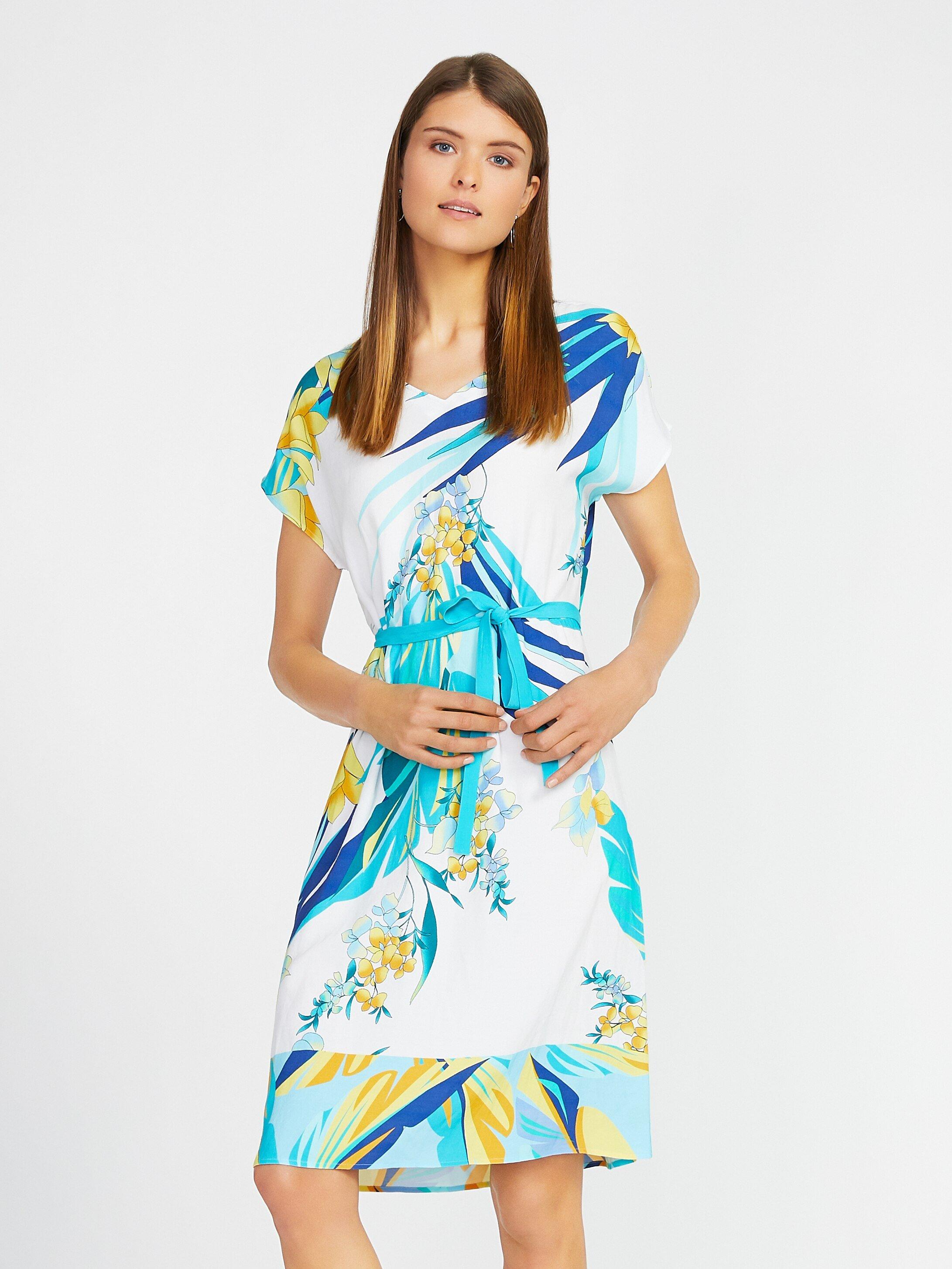 Basler - Kleid mit V-Ausschnitt
