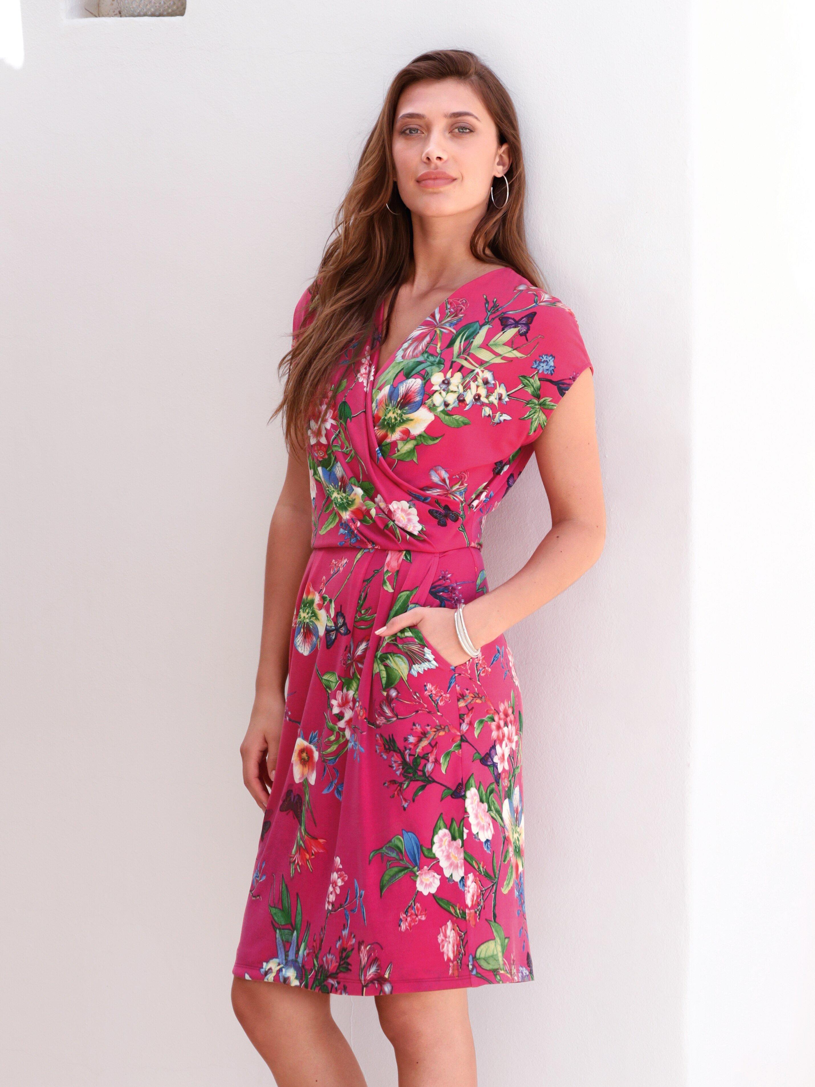 Betty Barclay - Jersey-Kleid mit überschnittener Schulter