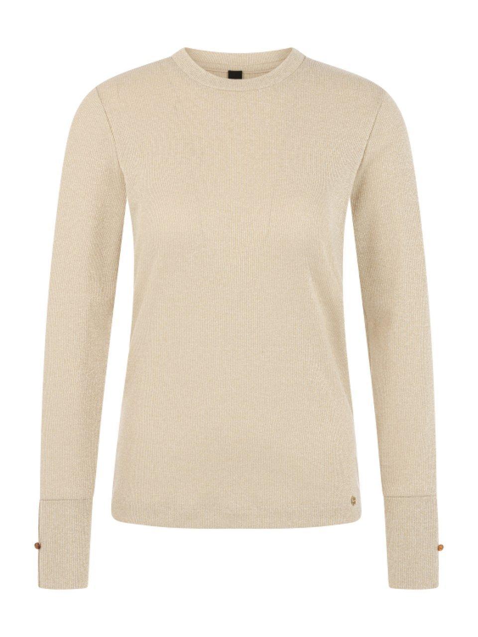 Rundhals-Shirt Marc Cain beige