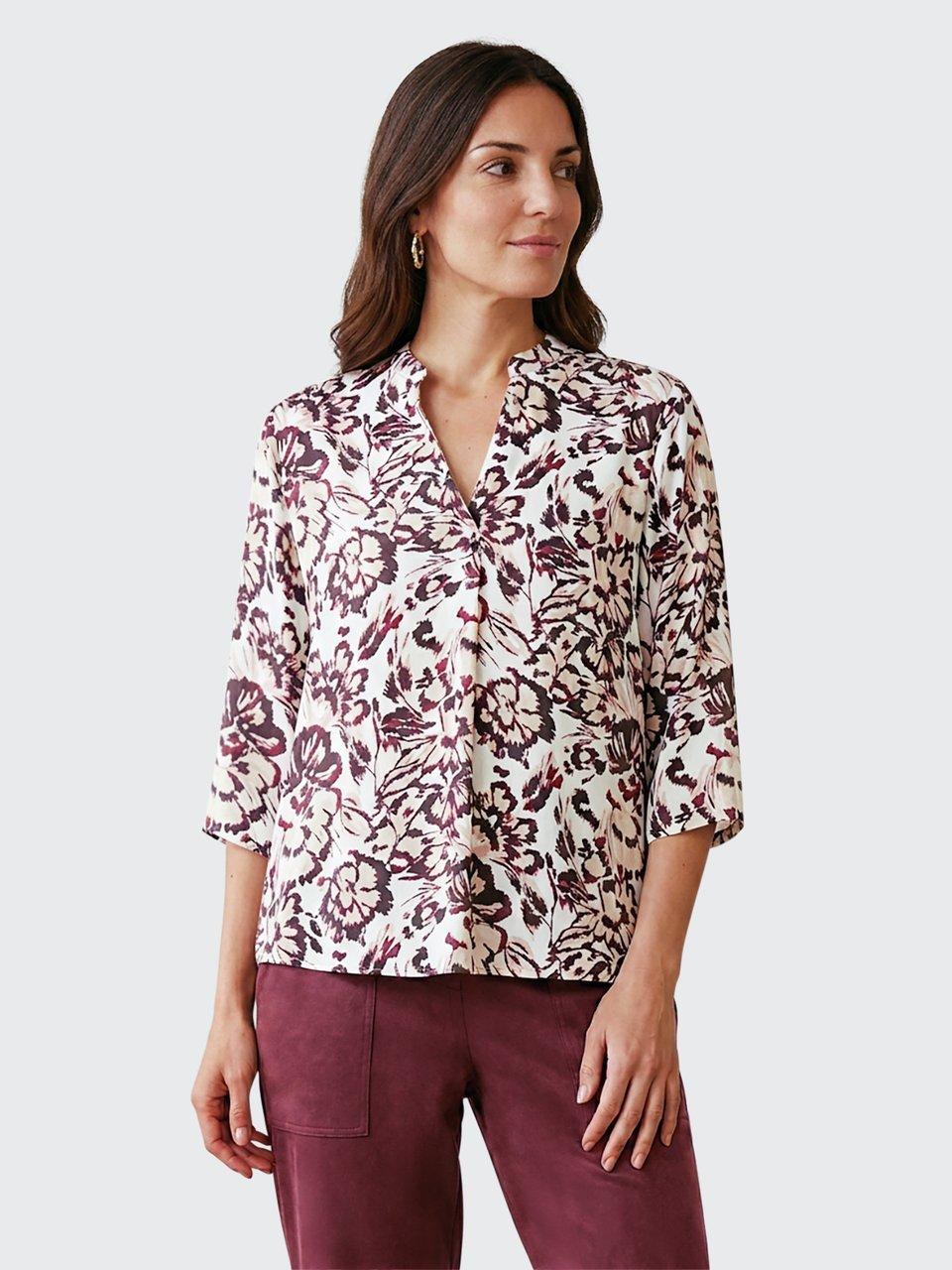 BASLER - Bluse mit Rundhals-Ausschnitt