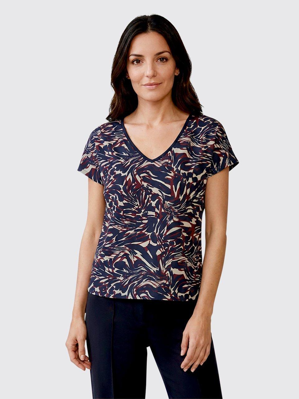 BASLER - Blusen-Shirt mit V-Ausschnitt