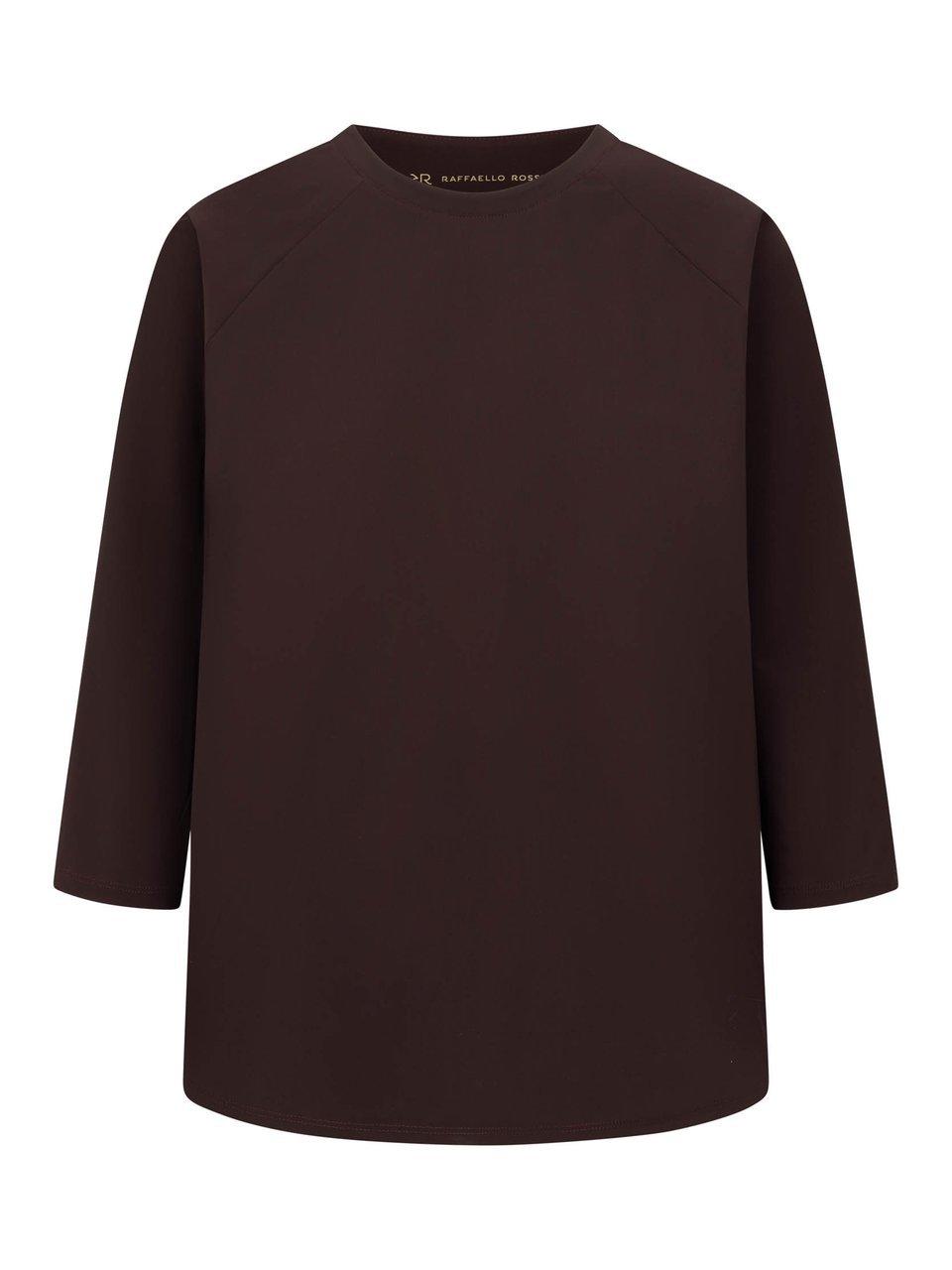 Rundhals-Shirt 3/4-Arm Raffaello Rossi lila