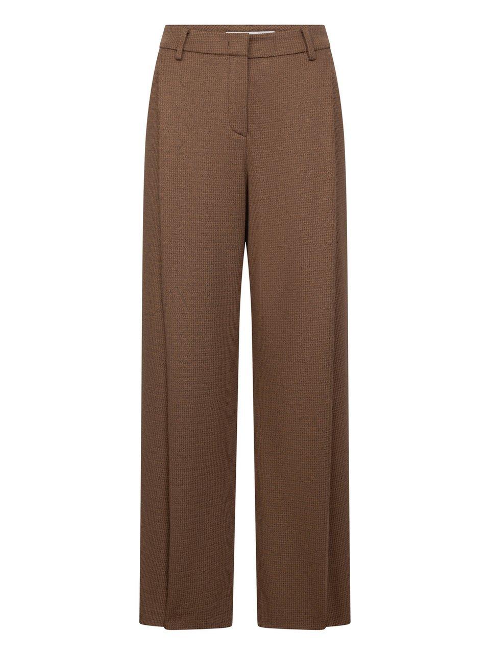 Wide Fit-Jersey-Hose Raffaello Rossi braun