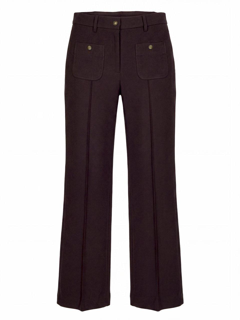 Knöchellange Hose Raffaello Rossi braun