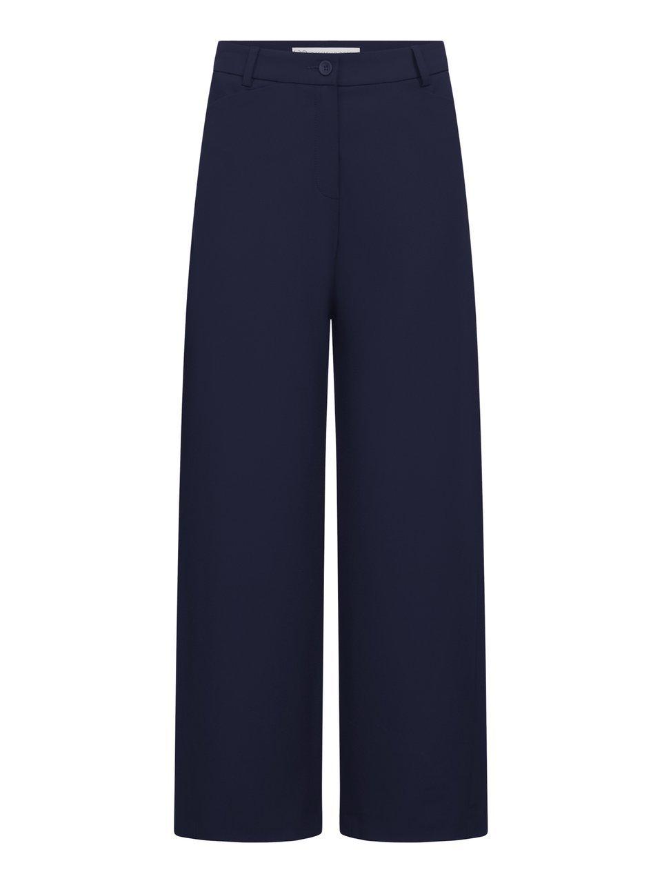 Knöchellange Wide Fit-Hose Raffaello Rossi blau