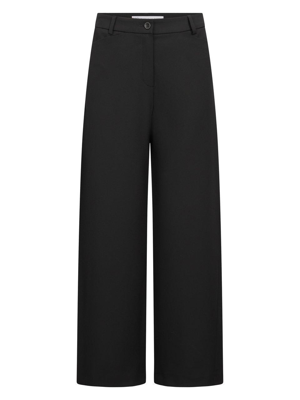Knöchellange Wide Fit-Hose Raffaello Rossi schwarz