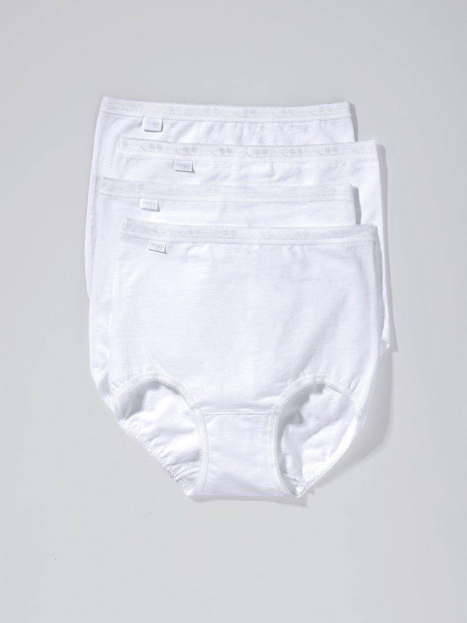 sloggi - Maxislip Basic+ Maxi C4P in een set van 4 stuks