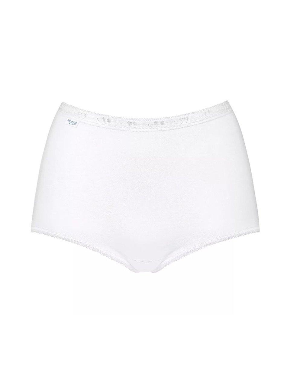 Maxislip Basic+ Maxi C4P im 4er-Set sloggi weiss