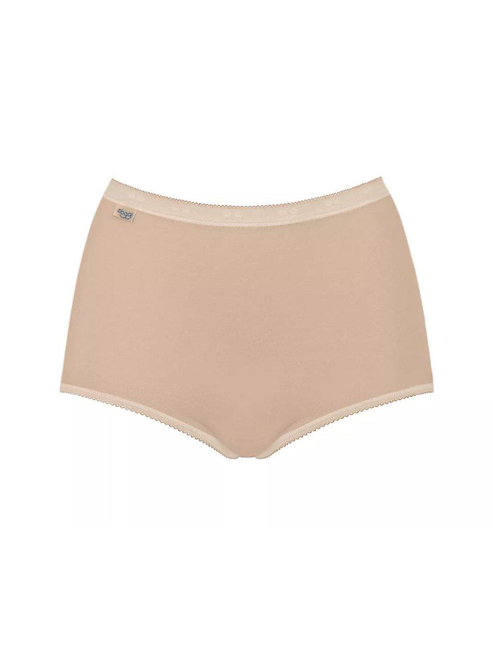 Maxislip Basic+ Maxi C4P im 4er-Set sloggi beige