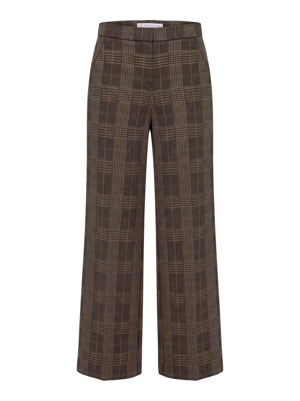 Wide Fit-Jersey-Hose Raffaello Rossi braun