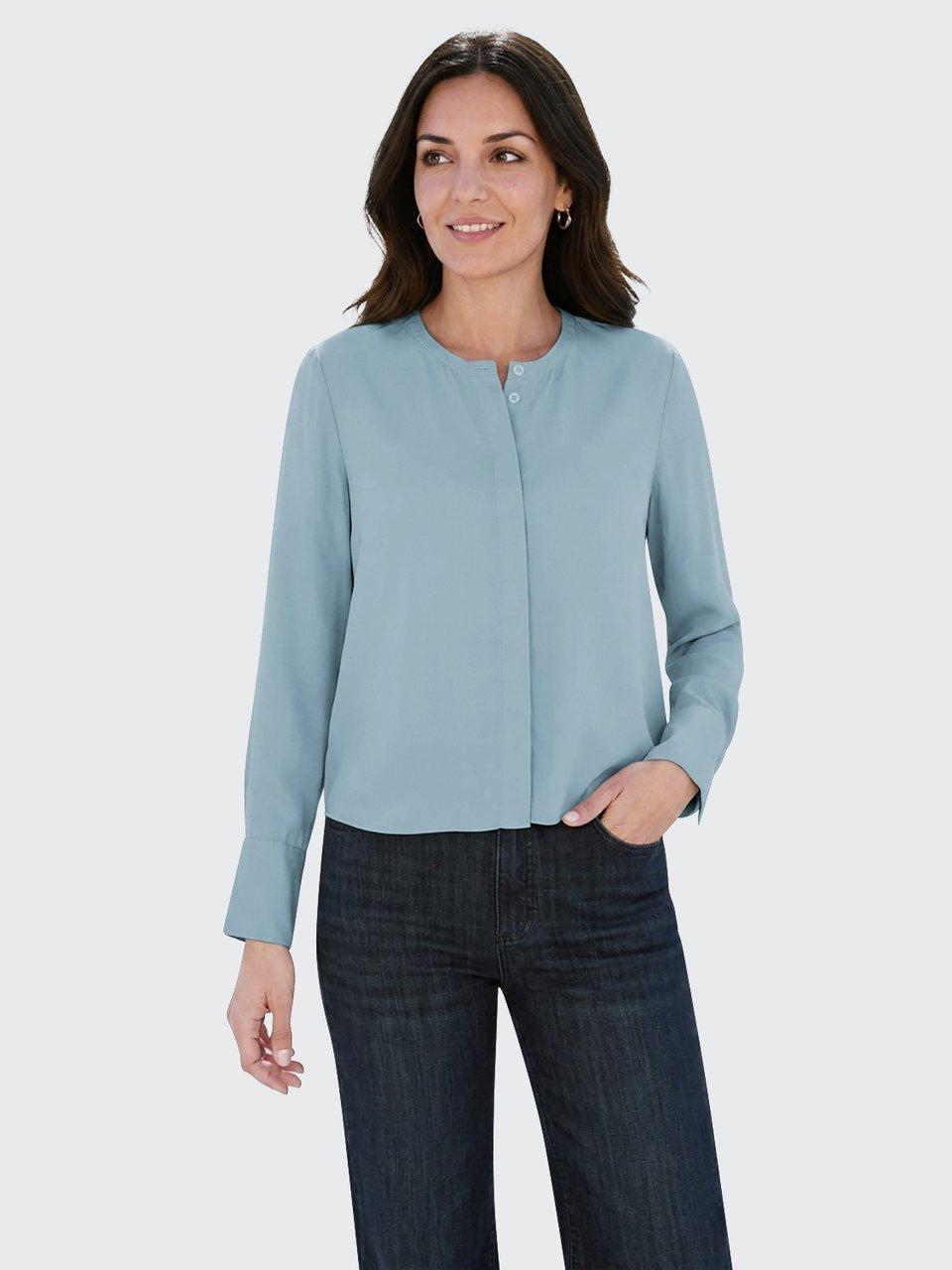 Peter Hahn - Blouse met een ronde hals