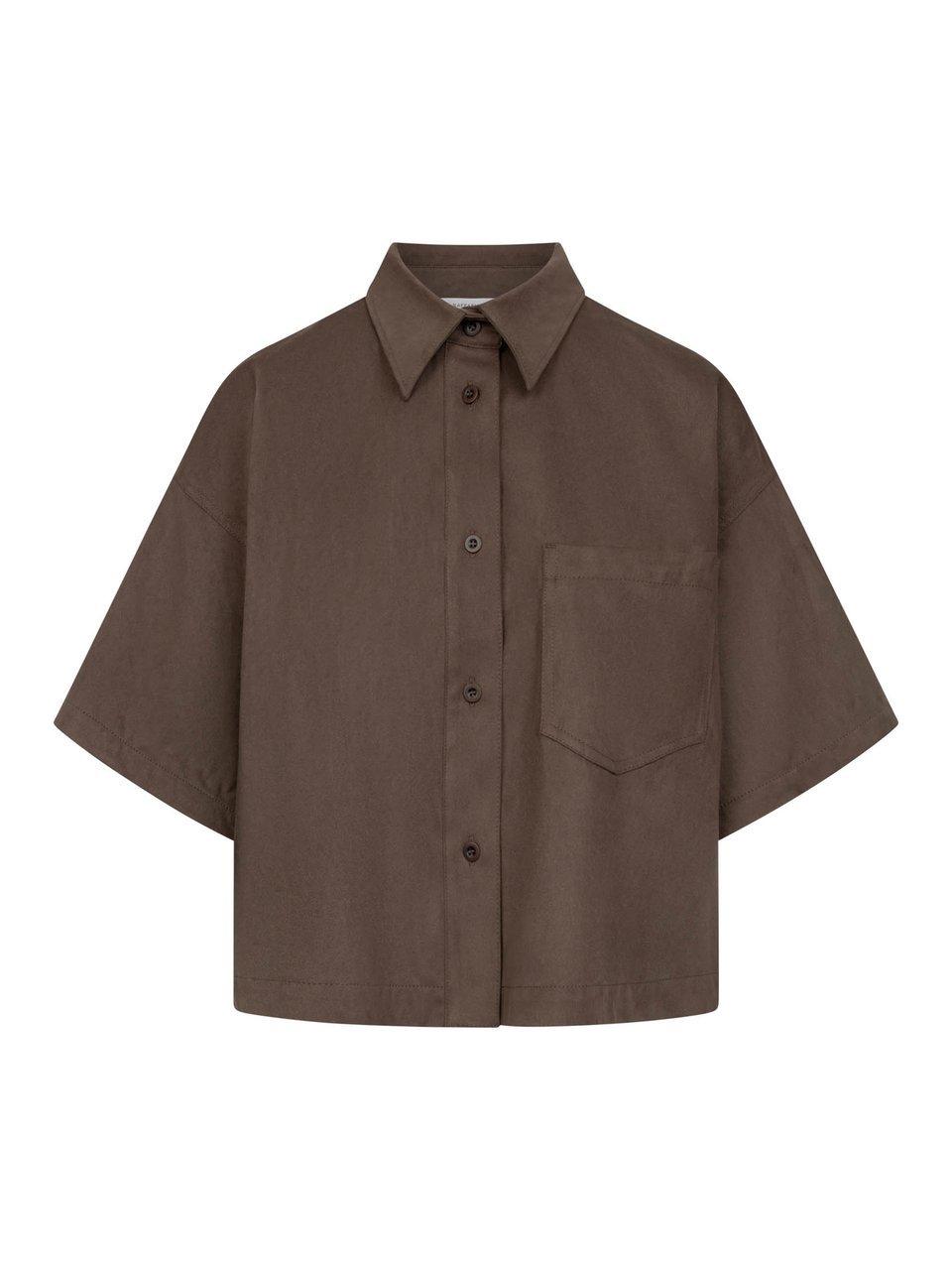 Bluse Zuri Raffaello Rossi braun