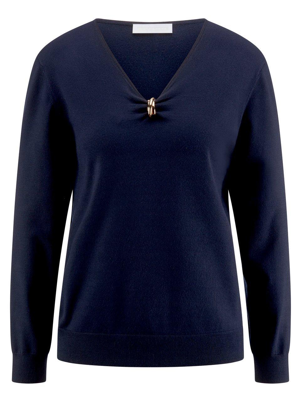 V-Pullover St. Emile blau