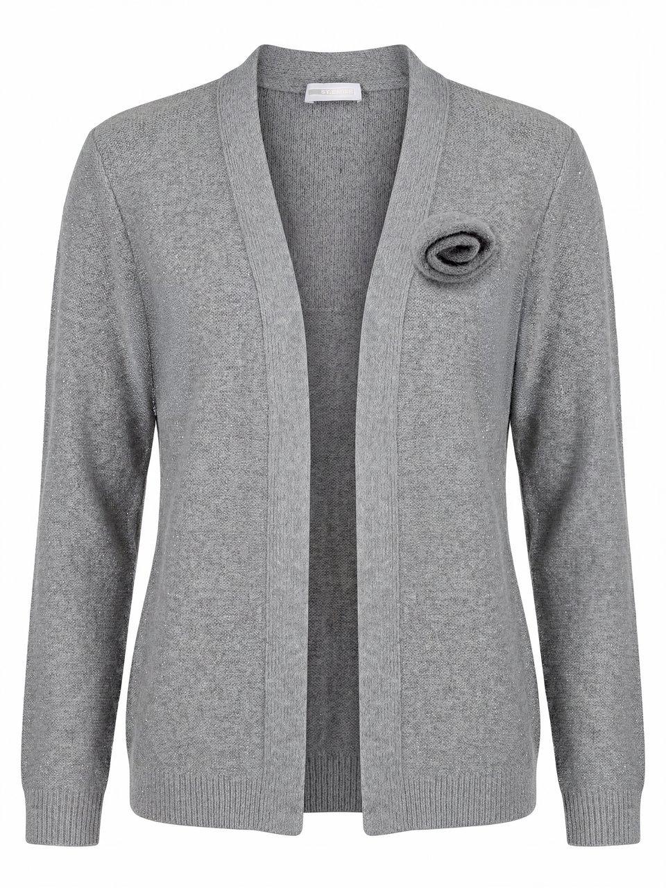 Strickjacke St. Emile grau