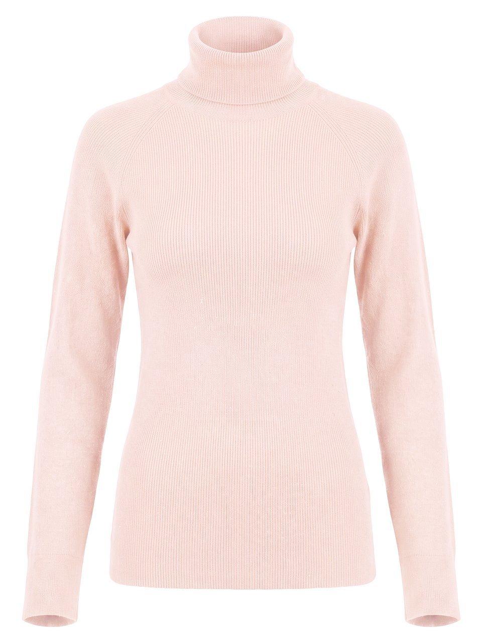 Rollkragen-Pullover St. Emile rosé