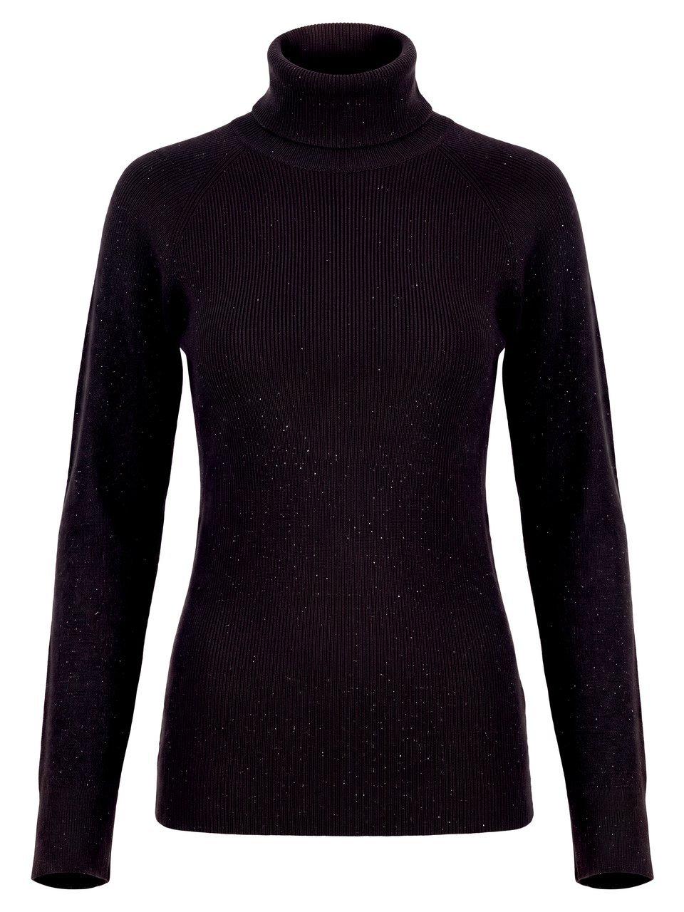 Rollkragen-Pullover St. Emile schwarz