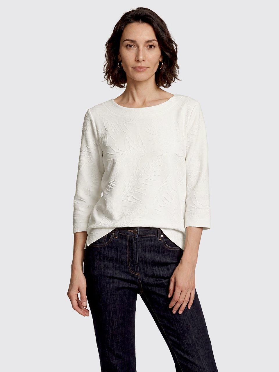 Peter Hahn - Sweatshirt met 3/4-mouwen