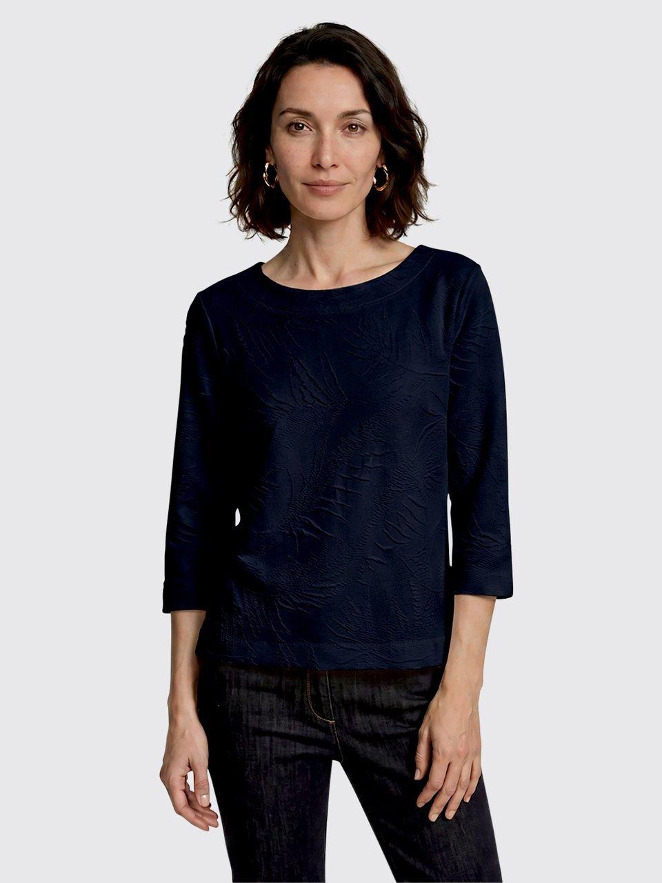 Peter Hahn - Sweatshirt mit 3/4-Arm
