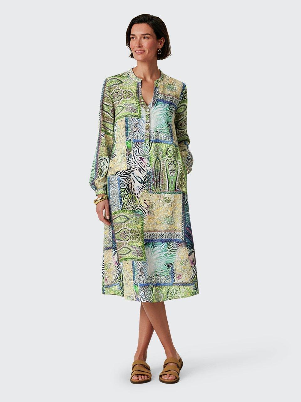 Peter Hahn - Kleid mit Rundhals-Ausschnitt