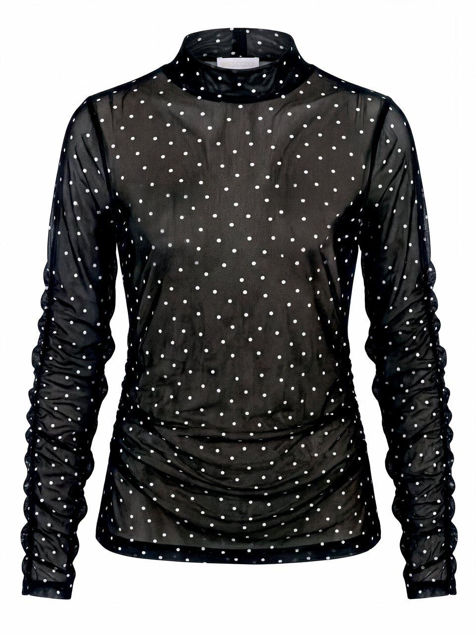 Mesh-Shirt St. Emile schwarz