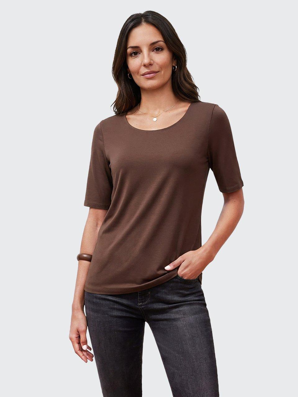 Peter Hahn - Rundhals-Shirt mit langem 1/2-Arm