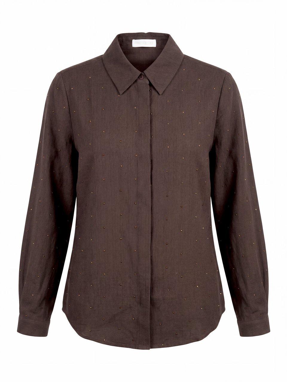 Bluse St. Emile braun