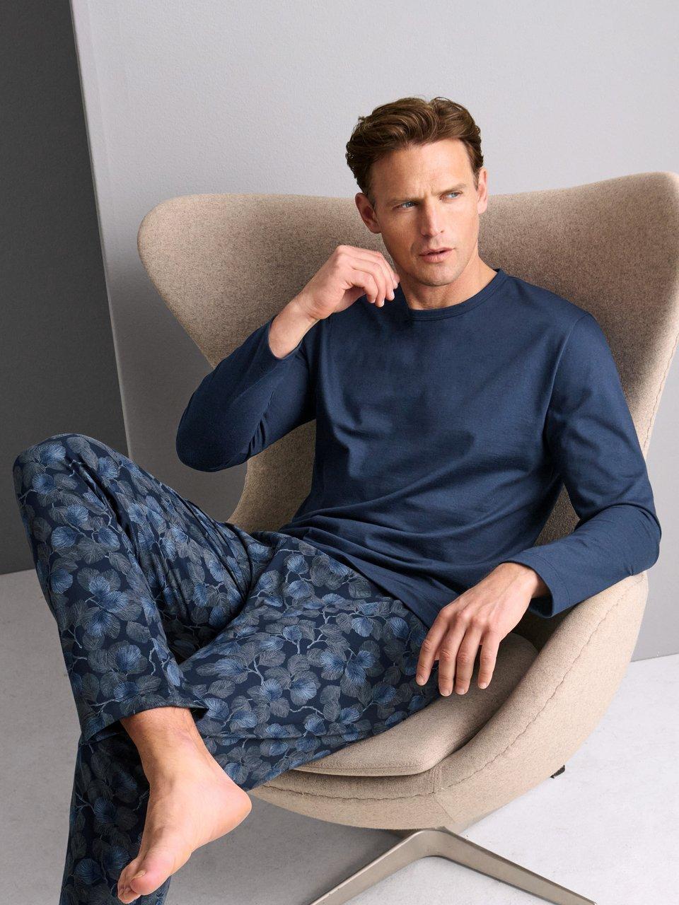 Mey Night - Pyjama long Dark Leaves