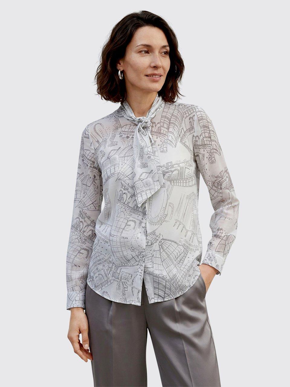 St. Emile - Bluse mit Stehkragen