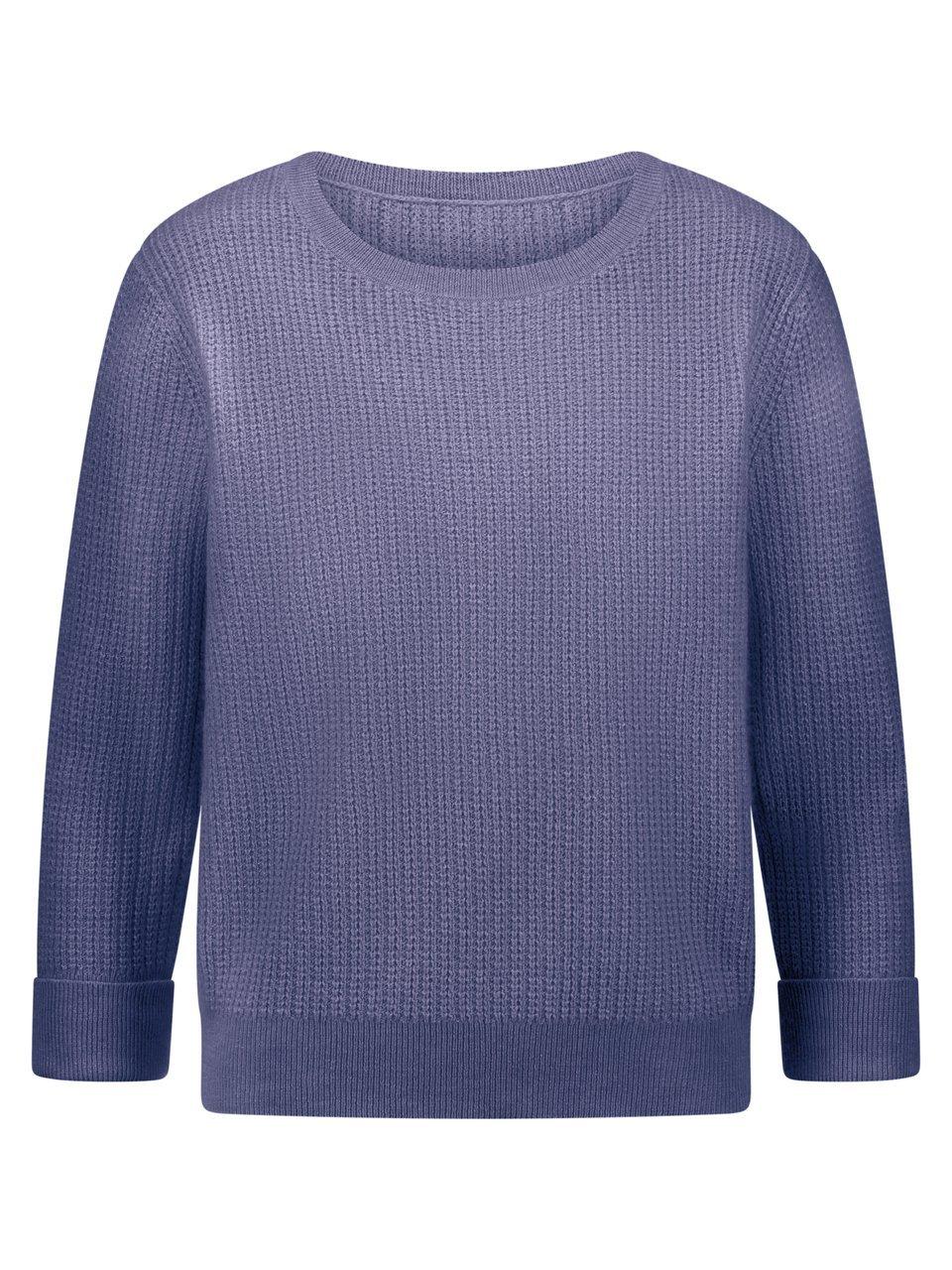 Rundhals-Pullover 3/4-Arm Peter Hahn lila günstig online kaufen