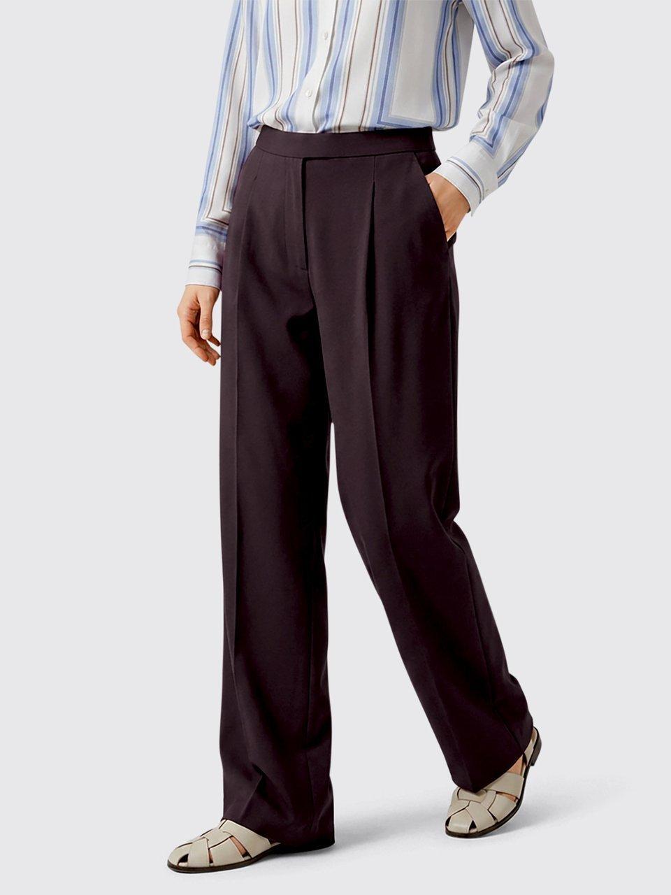 Peter Hahn - Le pantalon en jersey Wide Fit