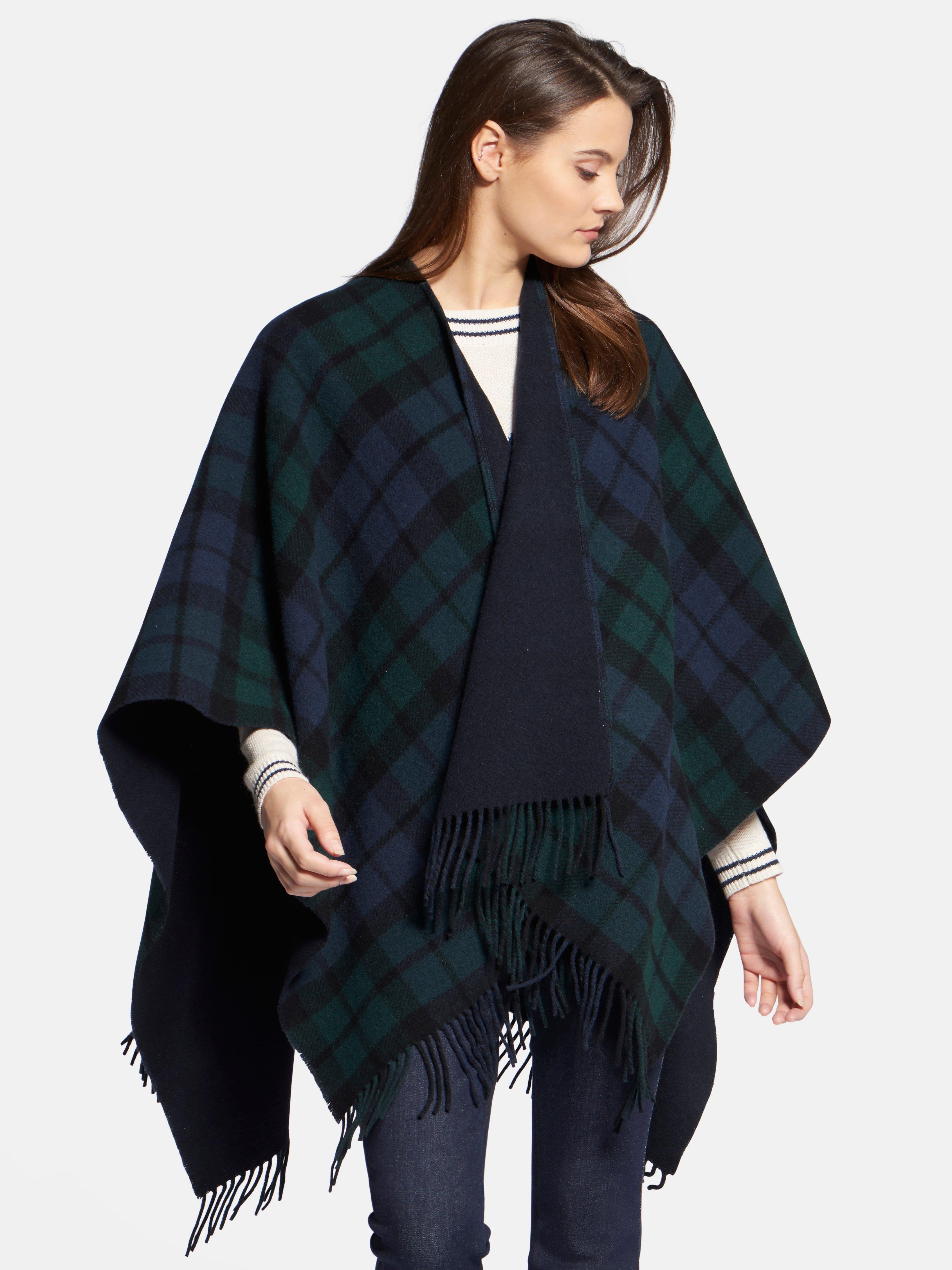 Basler - Cape mit Karo-Dessin