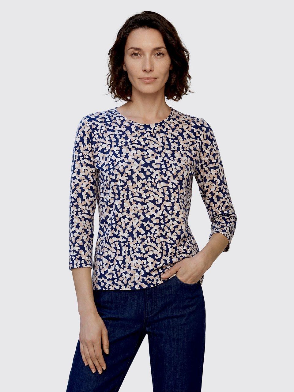 Rabe - Rundhals-Shirt mit 3/4-Arm